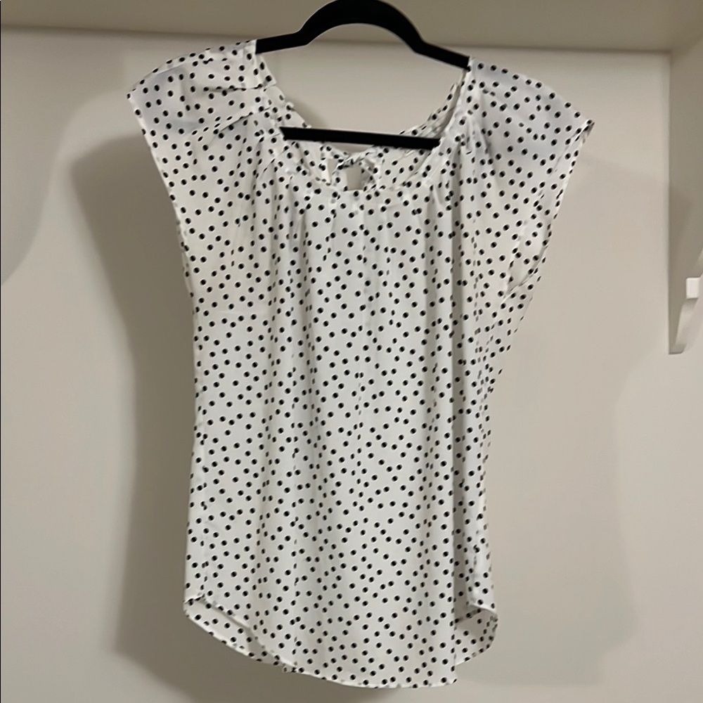 Lauren Conrad Polka Dot Blouse